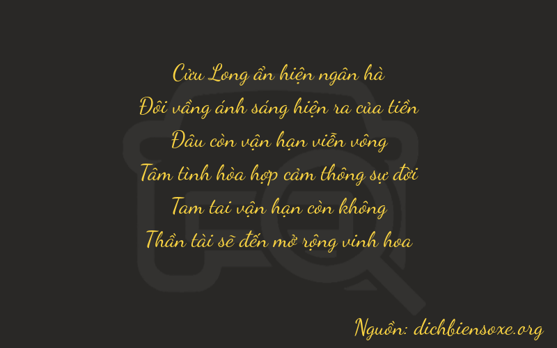 Thơ dịch biển số xe 92038