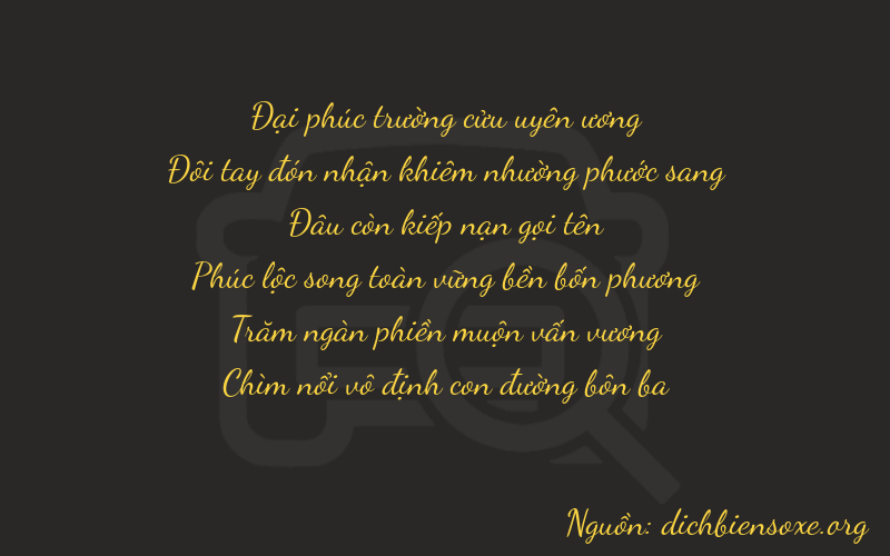 Thơ dịch biển số xe 92053
