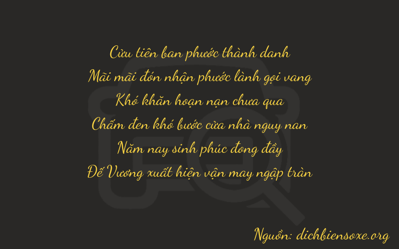 Thơ dịch biển số xe 92059