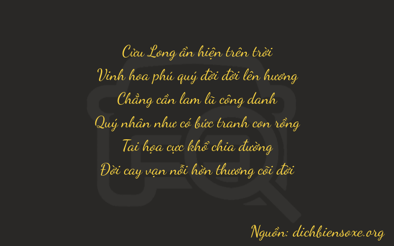 Thơ dịch biển số xe 92067