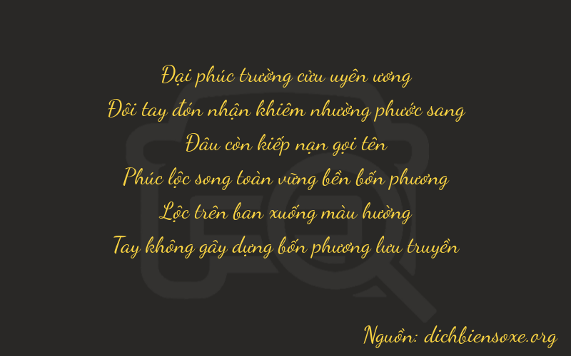 Thơ dịch biển số xe 92080