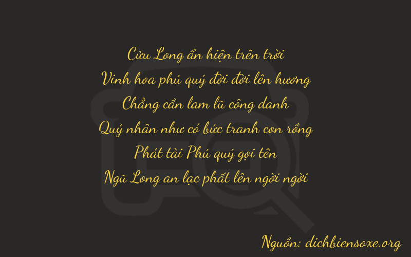 Thơ dịch biển số xe 92085