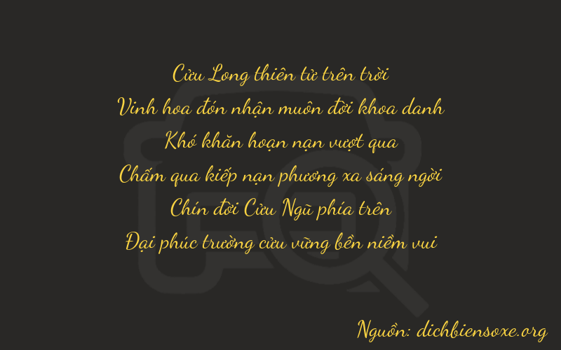 Thơ dịch biển số xe 92099