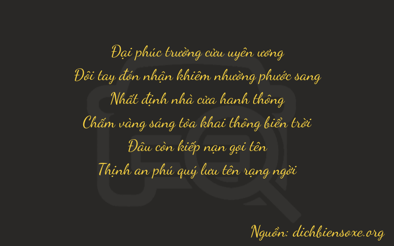 Thơ dịch biển số xe 92107