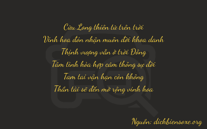 Thơ dịch biển số xe 92738