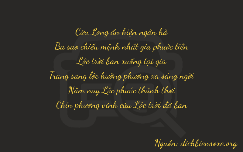 Thơ dịch biển số xe 93659