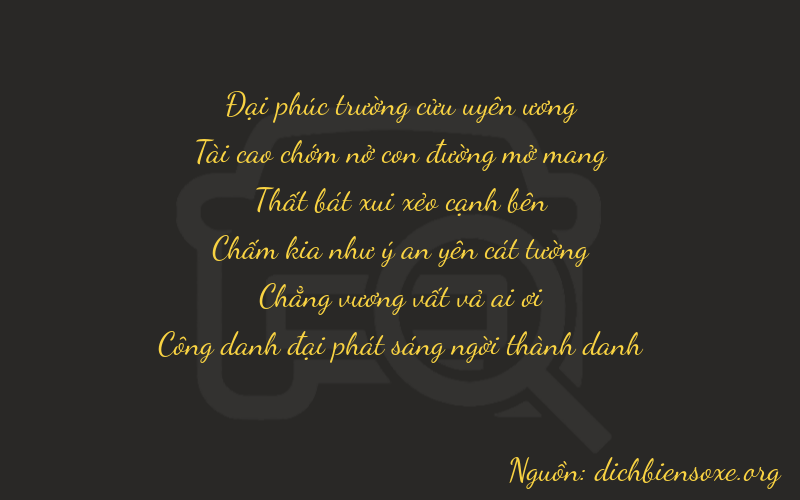 Thơ dịch biển số xe 93701