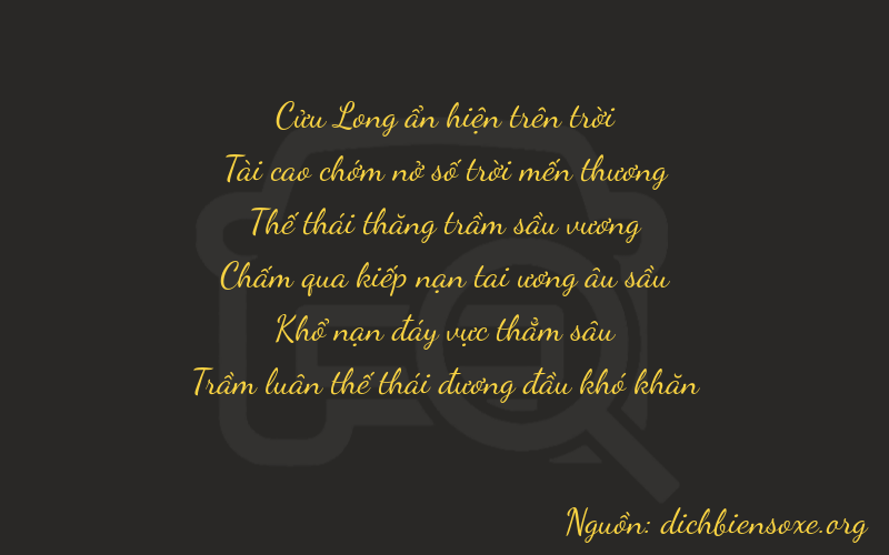 Thơ dịch biển số xe 93715