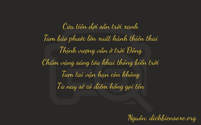Thơ dịch biển số xe 93735
