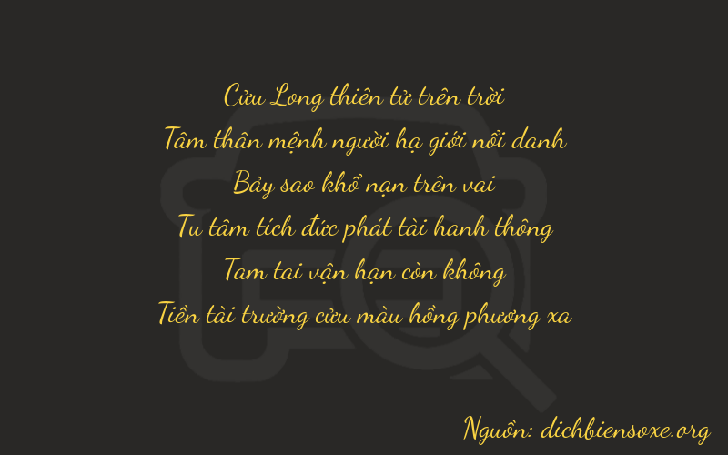 Thơ dịch biển số xe 93739