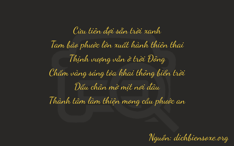 Thơ dịch biển số xe 93753