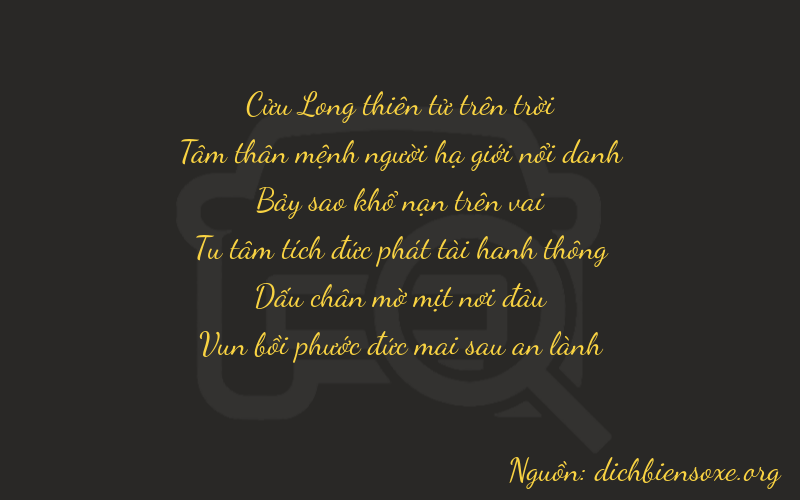 Thơ dịch biển số xe 93757