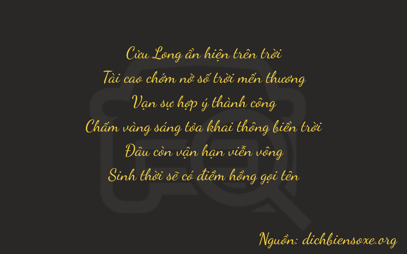 Thơ dịch biển số xe 93805