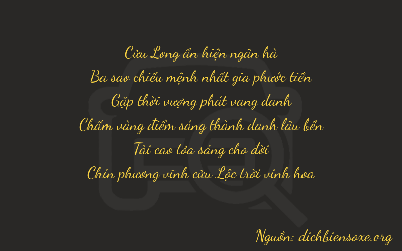 Thơ dịch biển số xe 93839