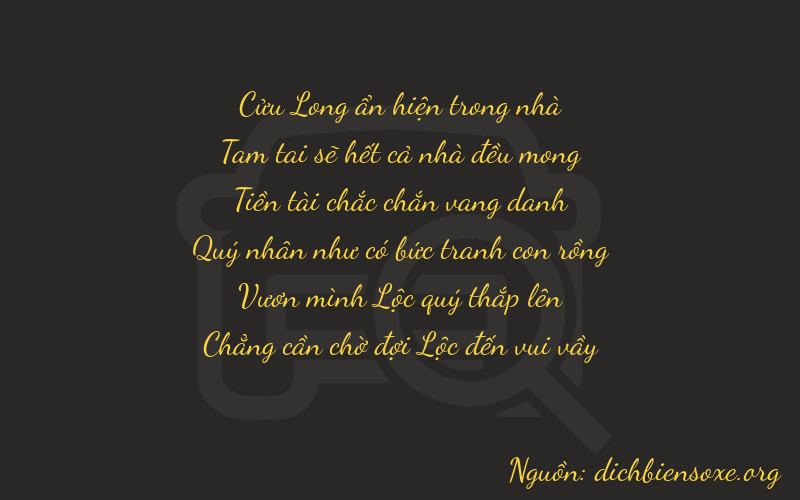 Thơ dịch biển số xe 93840