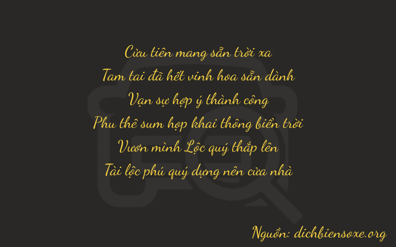Thơ dịch biển số xe 93842