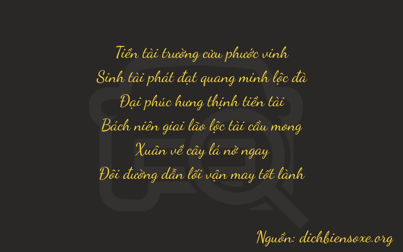 Thơ dịch biển số xe 93862