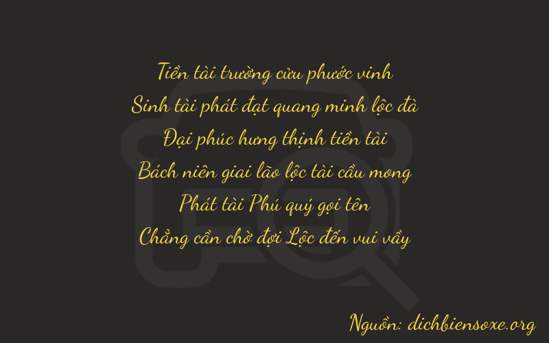 Thơ dịch biển số xe 93880