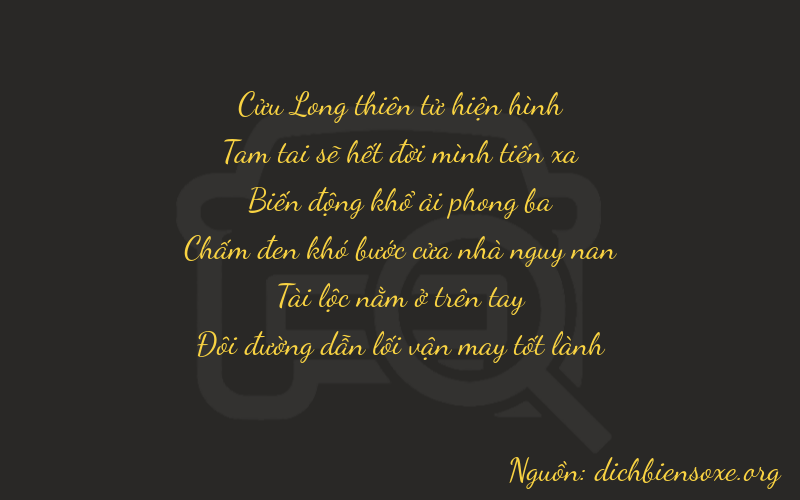 Thơ dịch biển số xe 93882