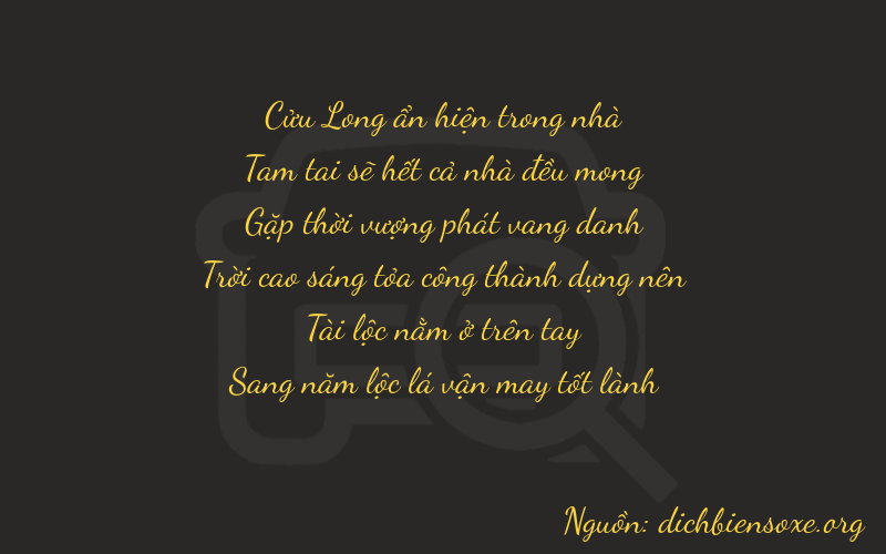 Thơ dịch biển số xe 93885