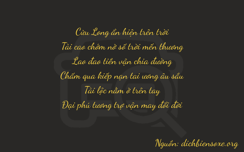 Thơ dịch biển số xe 93886