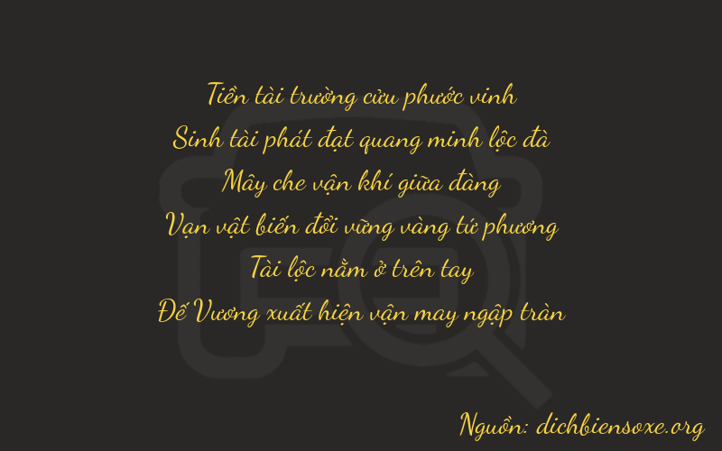 Thơ dịch biển số xe 93889