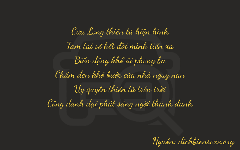 Thơ dịch biển số xe 93891