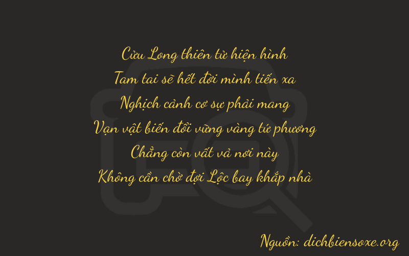 Thơ dịch biển số xe 93900