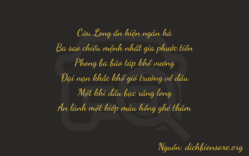 Thơ dịch biển số xe 93911