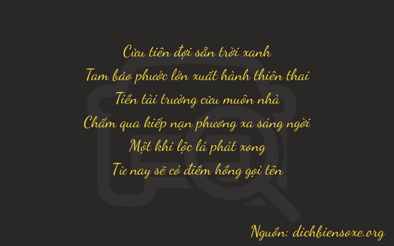 Thơ dịch biển số xe 93915