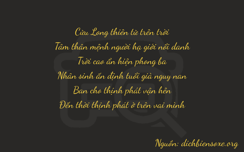 Thơ dịch biển số xe 93928