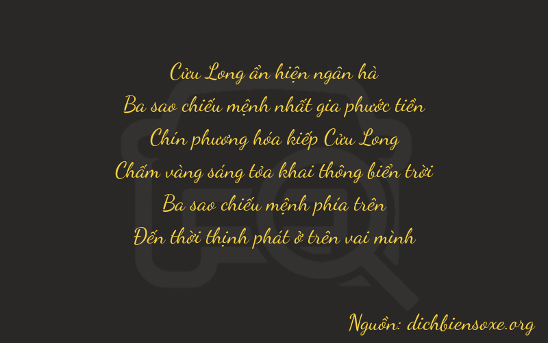Thơ dịch biển số xe 93938