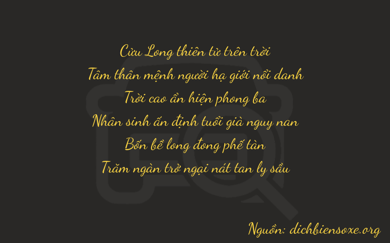 Thơ dịch biển số xe 93946