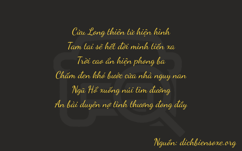 Thơ dịch biển số xe 93954
