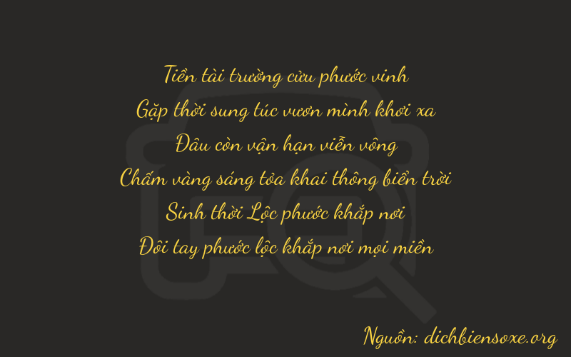 Thơ dịch biển số xe 94052