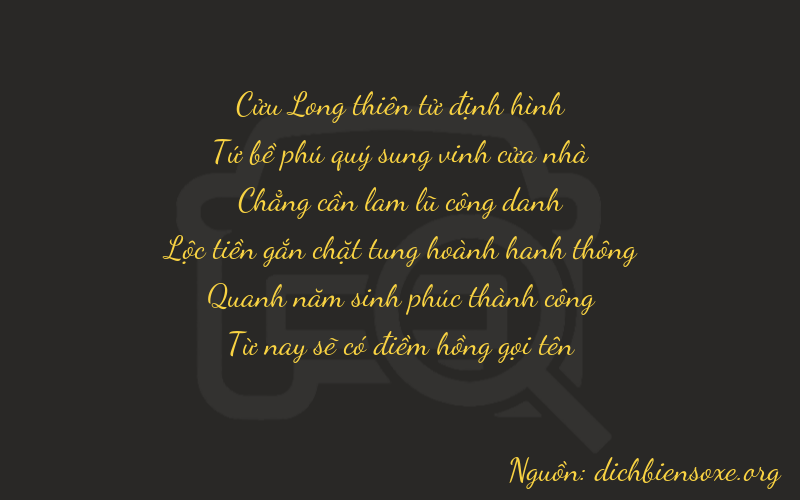 Thơ dịch biển số xe 94055