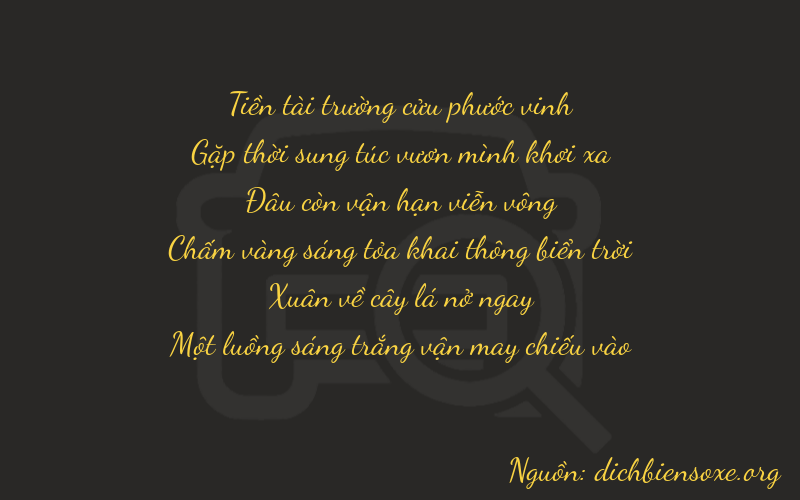 Thơ dịch biển số xe 94061