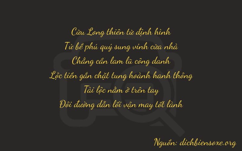 Thơ dịch biển số xe 94082