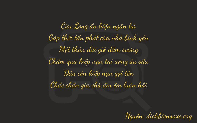 Thơ dịch biển số xe 94101