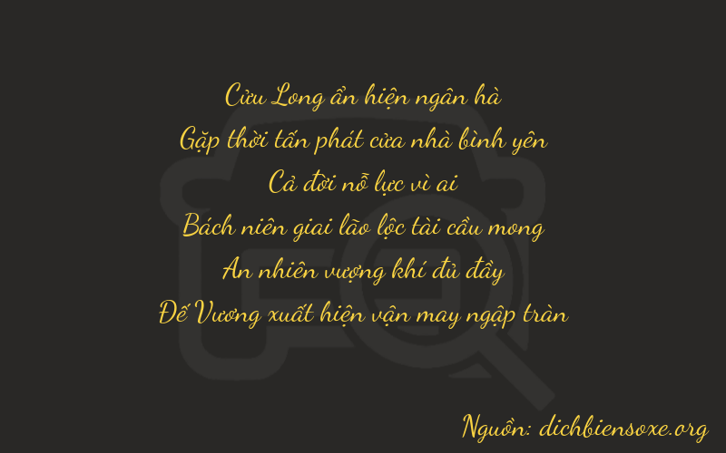 Thơ dịch biển số xe 94119