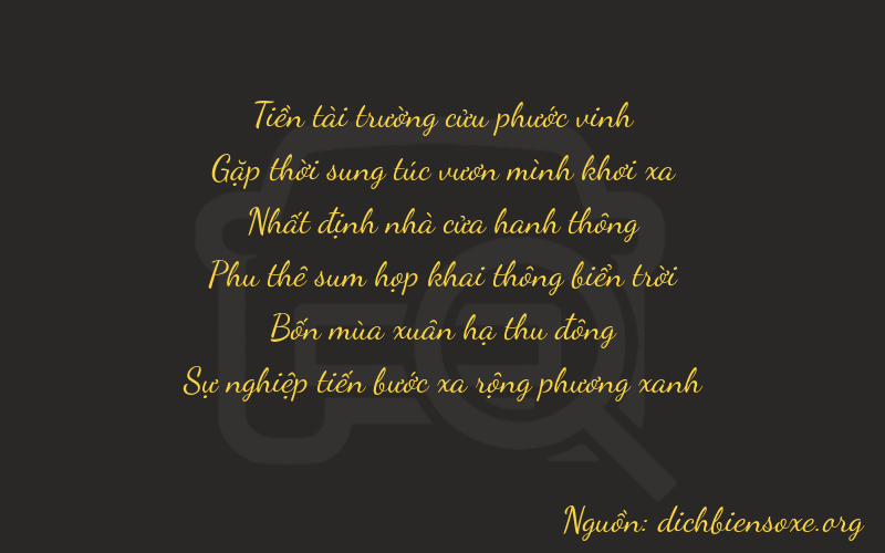Thơ dịch biển số xe 94142