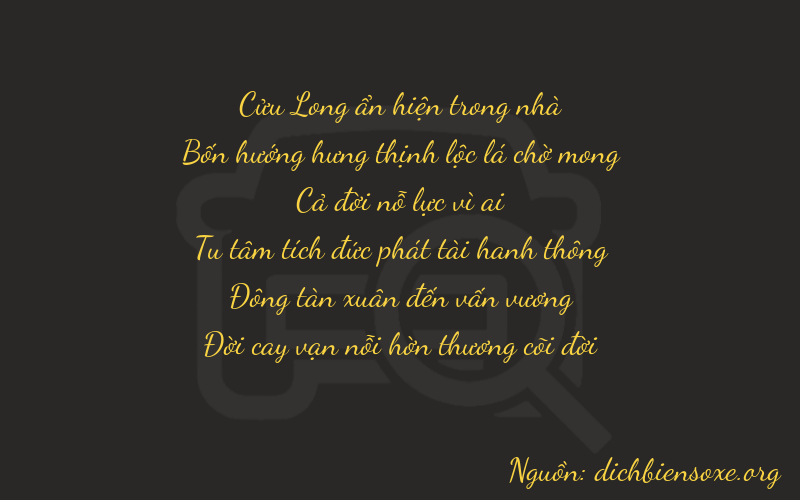 Thơ dịch biển số xe 94147