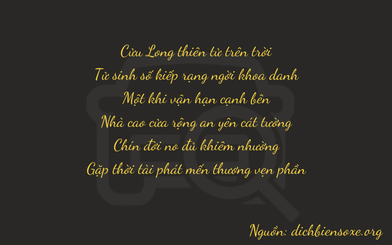 Thơ dịch biển số xe 94198