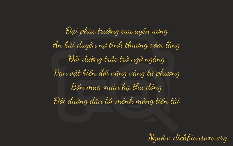 Thơ dịch biển số xe 94242