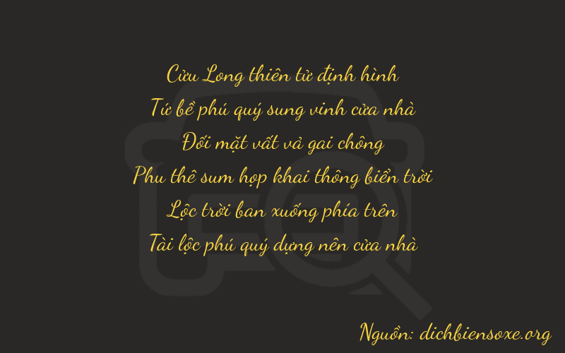 Thơ dịch biển số xe 94262