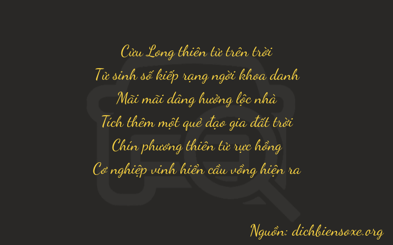 Thơ dịch biển số xe 94297