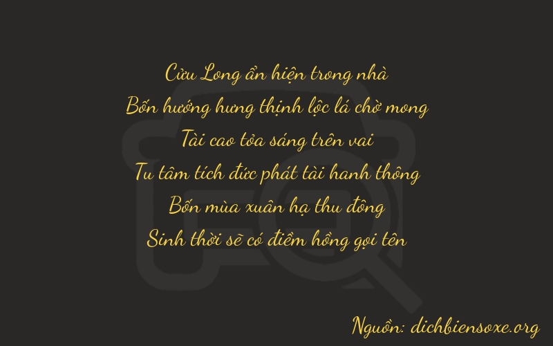 Thơ dịch biển số xe 94345