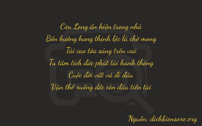 Thơ dịch biển số xe 94372