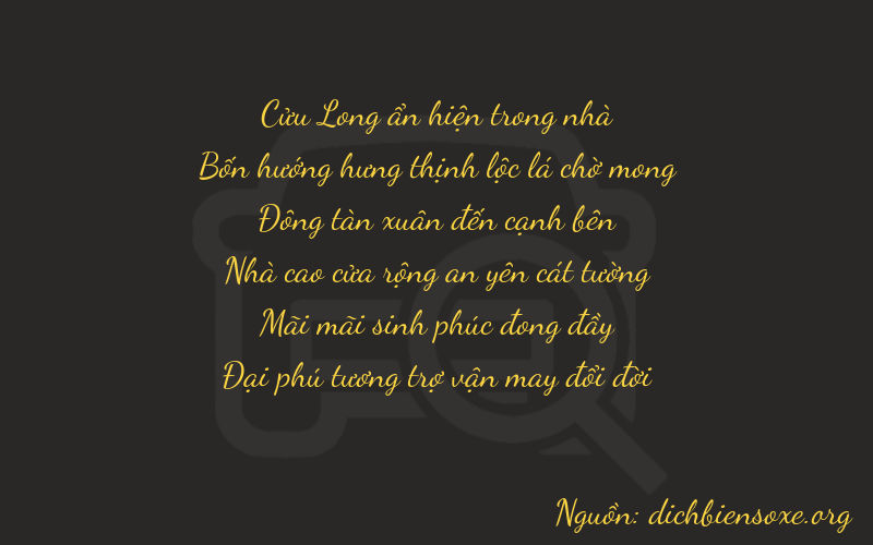 Thơ dịch biển số xe 94426