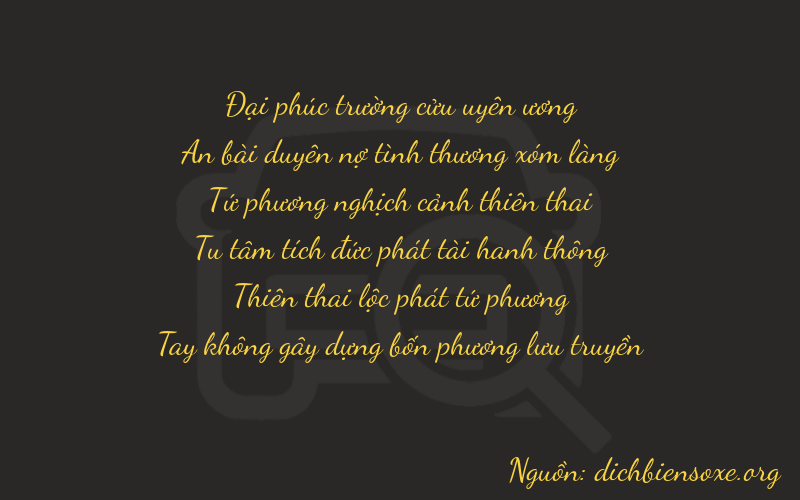 Thơ dịch biển số xe 94440